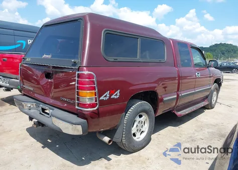2002 Chevrolet Silverado 1500 Ls z USA, uszkodzony, nr VIN 2GCEK19V621133048